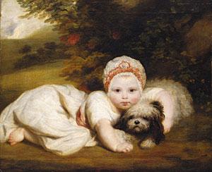 Sir Joshua Reynolds Portrait of Princess Sophia Matilda of Gloucester oil painting image